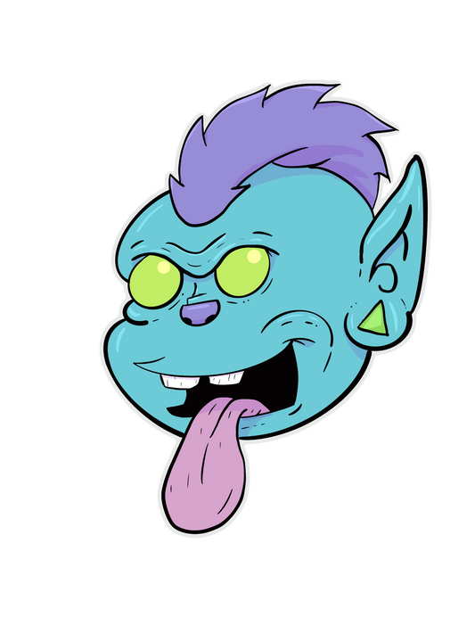 Blue Goblin Punk